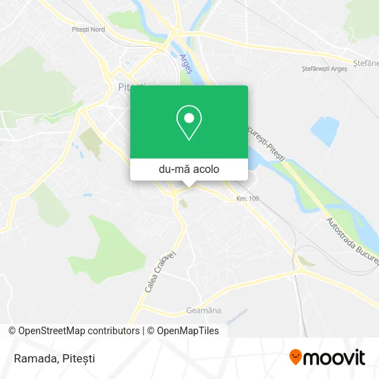 Hartă Ramada