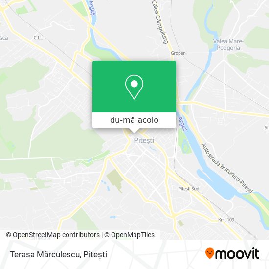 Hartă Terasa Mărculescu