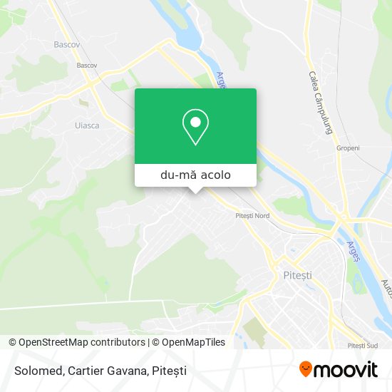 Hartă Solomed, Cartier Gavana