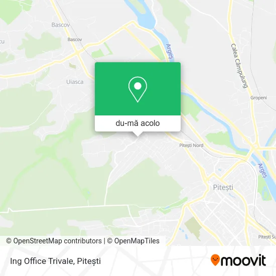 Hartă Ing Office Trivale