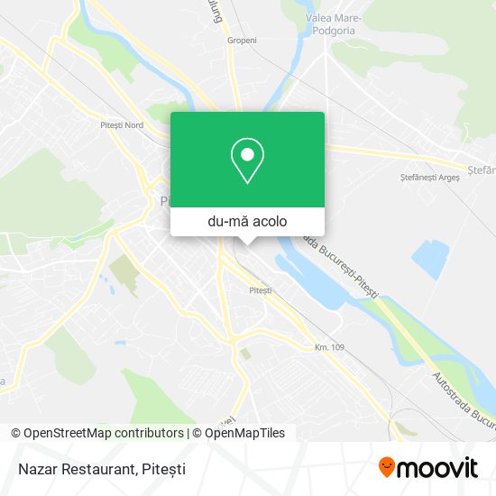 Hartă Nazar Restaurant