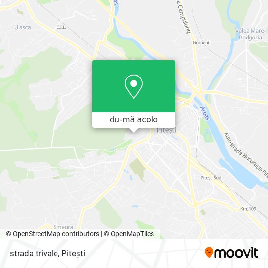 Driving directions to Roweb Development, 64 Str. Trivale, Pitești - Waze
