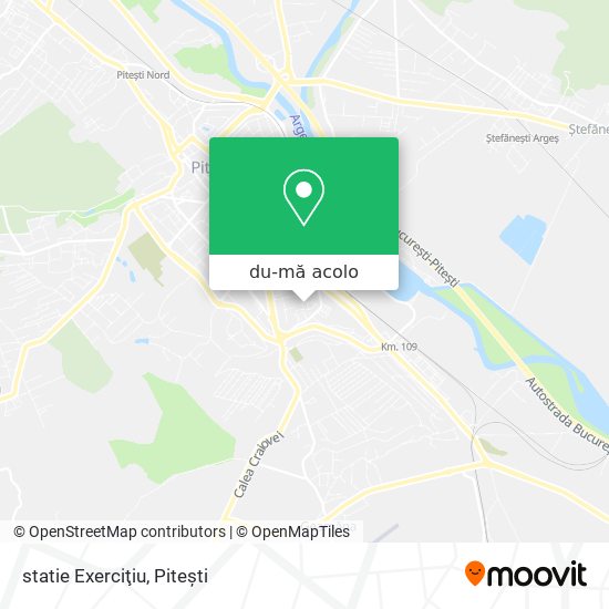 Hartă statie Exerciţiu