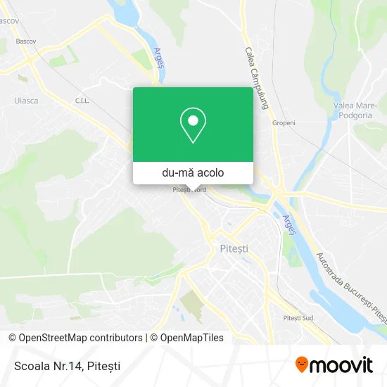 Hartă Scoala Nr.14