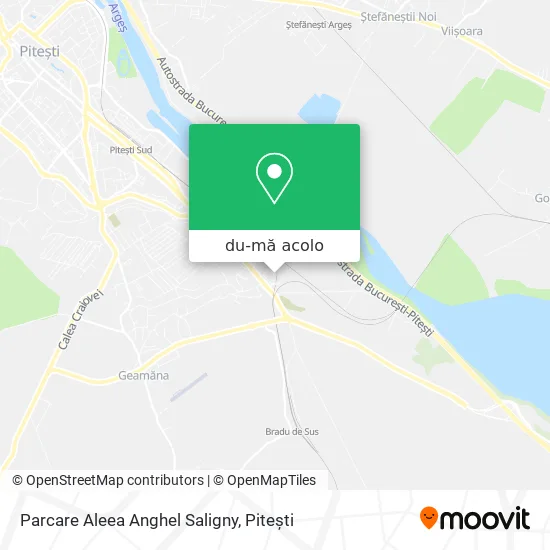 Hartă Parcare Aleea Anghel Saligny