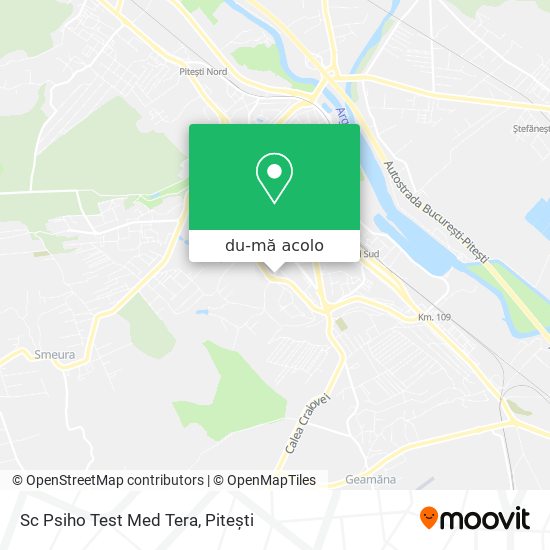 Hartă Sc Psiho Test Med Tera