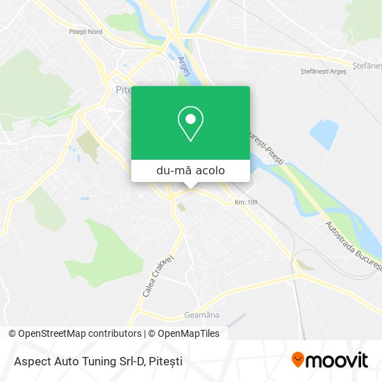 Hartă Aspect Auto Tuning Srl-D