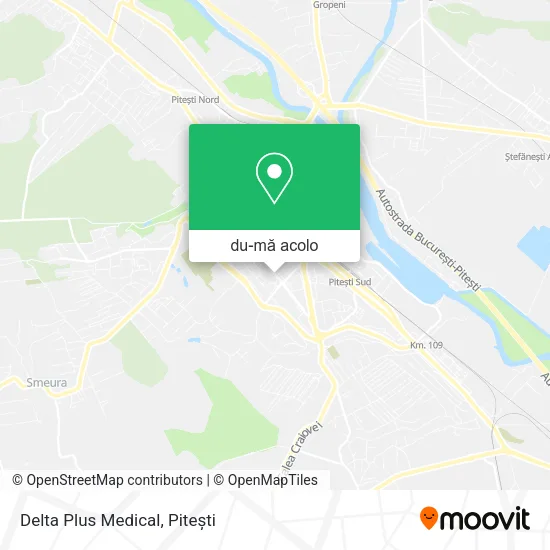 Hartă Delta Plus Medical