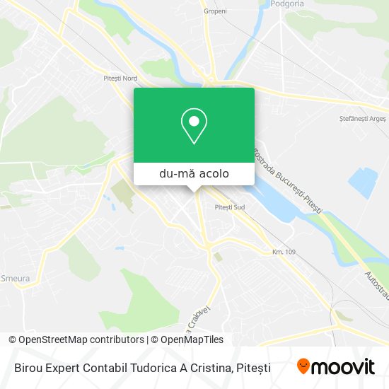 Hartă Birou Expert Contabil Tudorica A Cristina