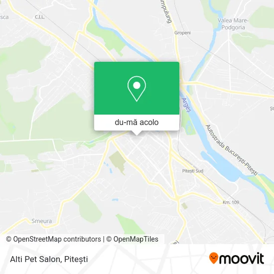 Hartă Alti Pet Salon