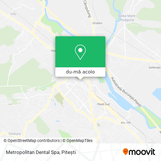 Hartă Metropolitan Dental Spa