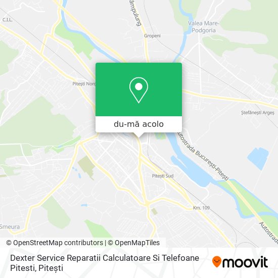 Hartă Dexter Service Reparatii Calculatoare Si Telefoane Pitesti