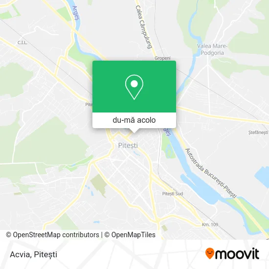 Hartă Acvia