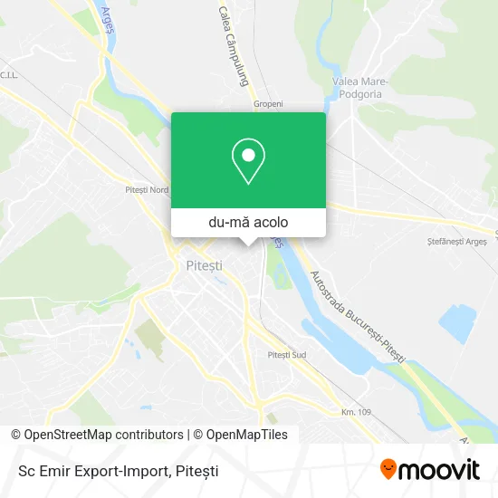 Hartă Sc Emir Export-Import