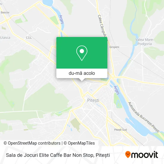 Hartă Sala de Jocuri Elite Caffe Bar Non Stop