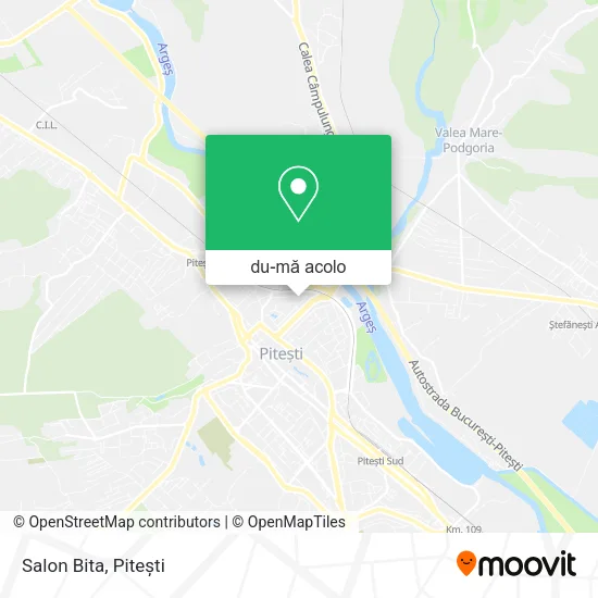 Hartă Salon Bita
