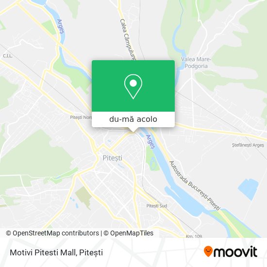Hartă Motivi Pitesti Mall