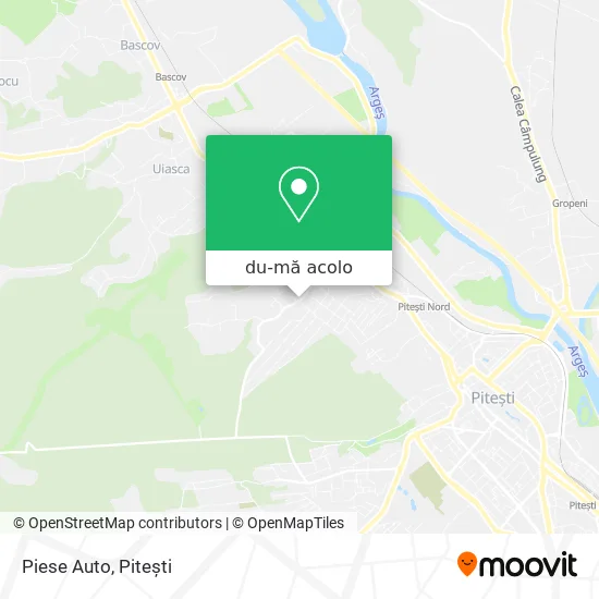Hartă Piese Auto