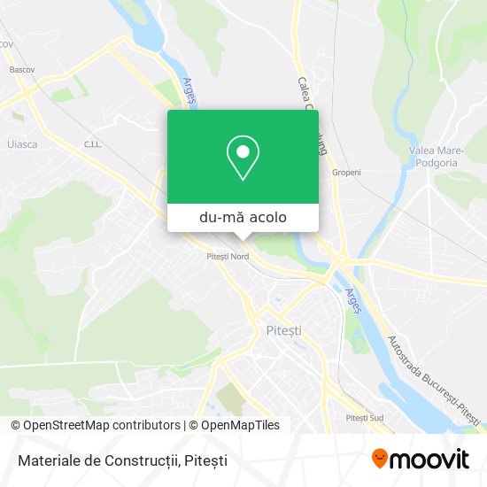Hartă Materiale de Construcții