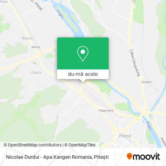 Hartă Nicolae Durdui - Apa Kangen Romania