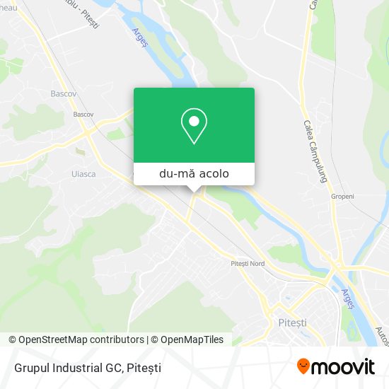 Hartă Grupul Industrial GC