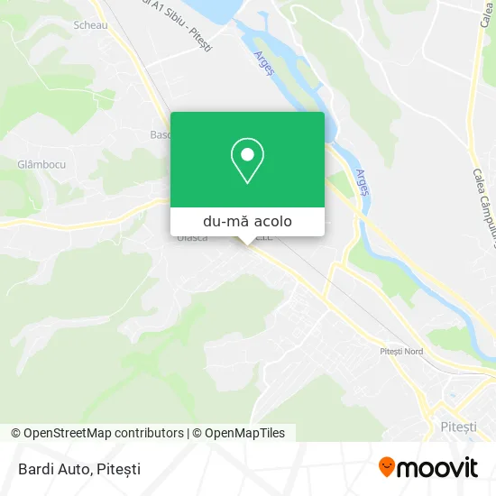 Hartă Bardi Auto