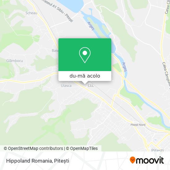 Hartă Hippoland Romania