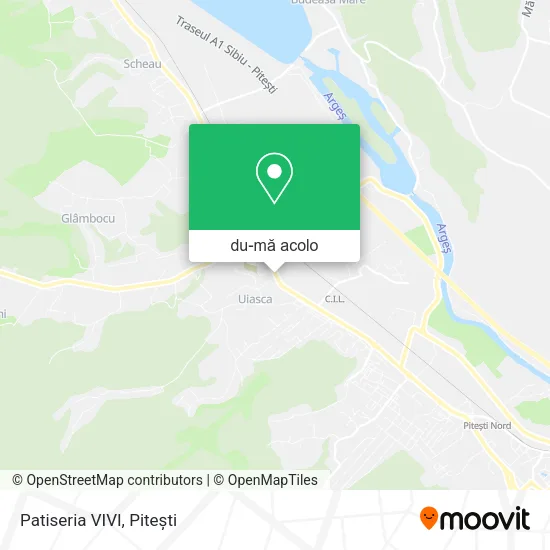 Hartă Patiseria VIVI