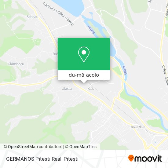 Hartă GERMANOS Pitesti Real