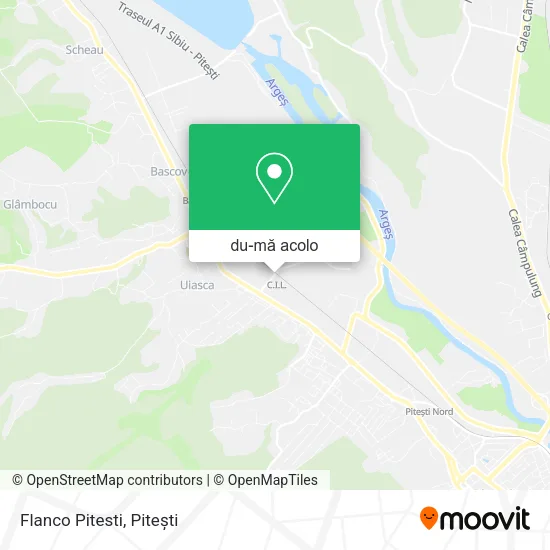Hartă Flanco Pitesti