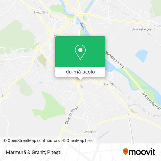 Hartă Marmură & Granit