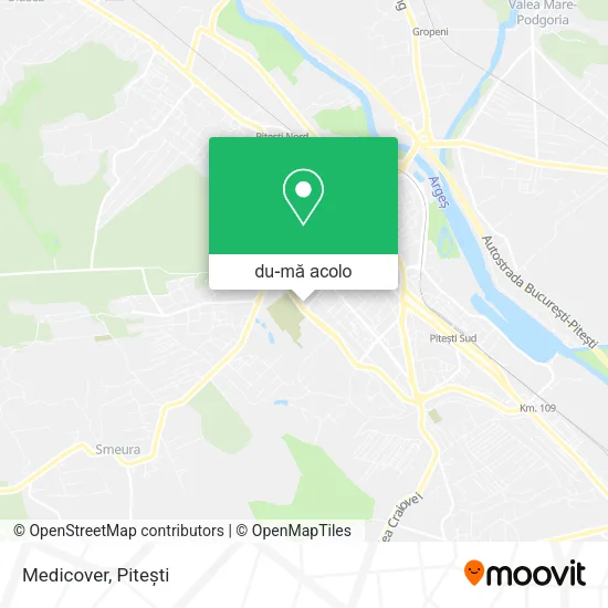 Hartă Medicover