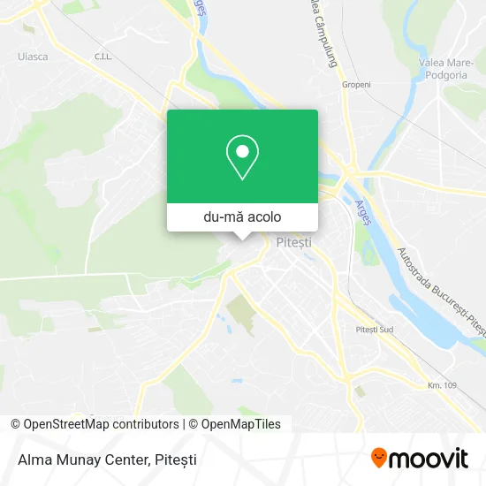 Hartă Alma Munay Center