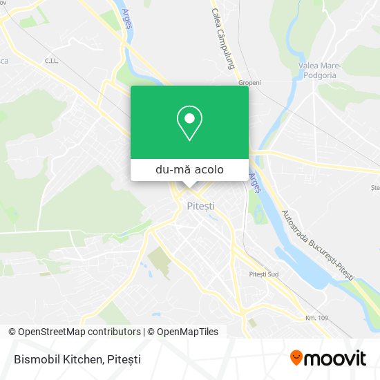 Hartă Bismobil Kitchen