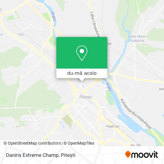 Hartă Daniris Extreme Champ