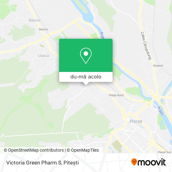 Hartă Victoria Green Pharm S