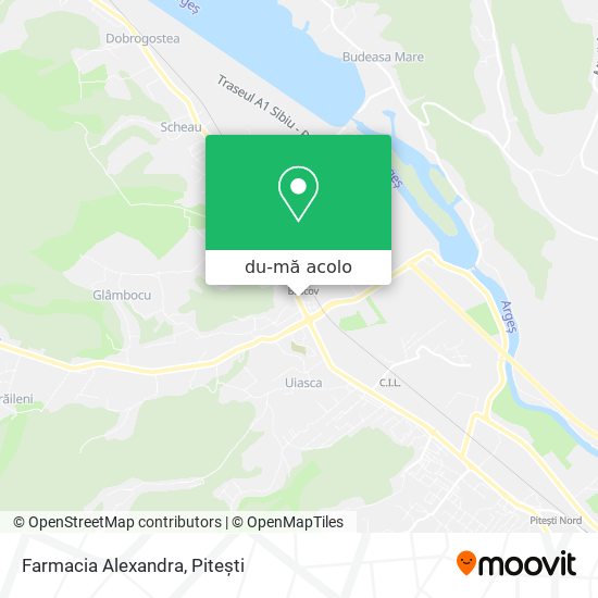 Hartă Farmacia Alexandra