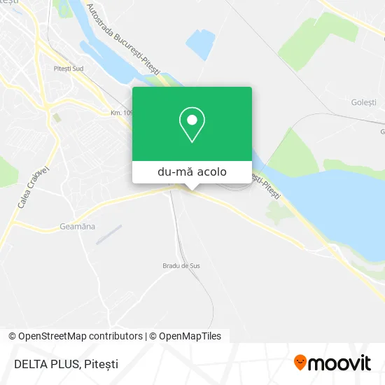 Hartă DELTA PLUS