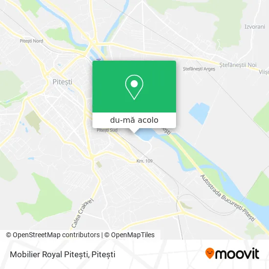 Hartă Mobilier Royal Pitești