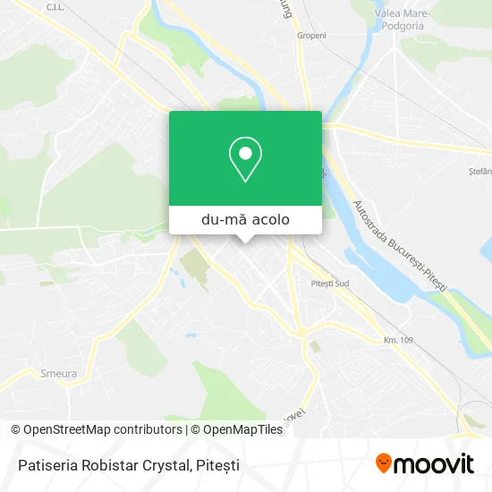 Hartă Patiseria Robistar Crystal