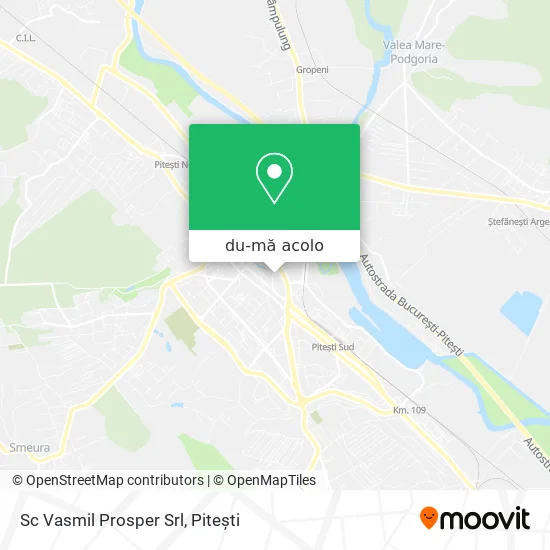 Hartă Sc Vasmil Prosper Srl