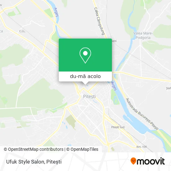 Hartă Ufuk Style Salon