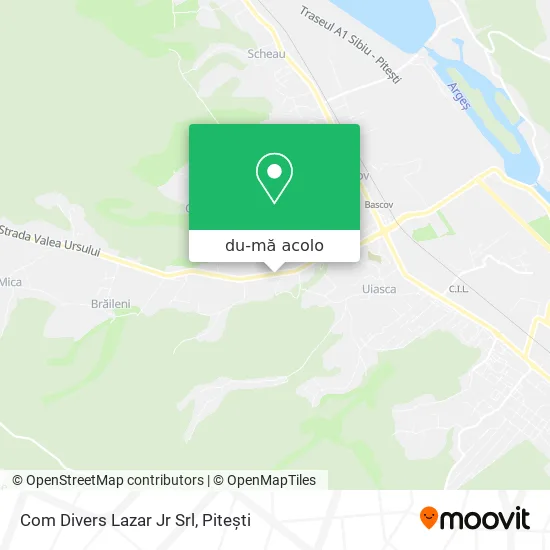 Hartă Com Divers Lazar Jr Srl