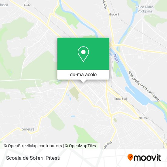 Hartă Scoala de Soferi