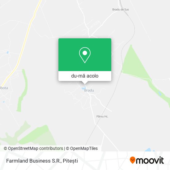 Hartă Farmland Business S.R.