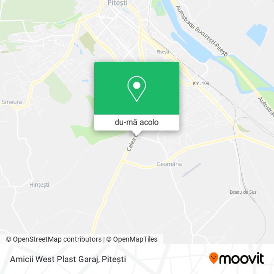 Hartă Amicii West Plast Garaj