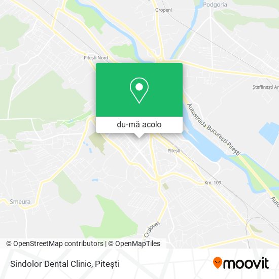 Hartă Sindolor Dental Clinic