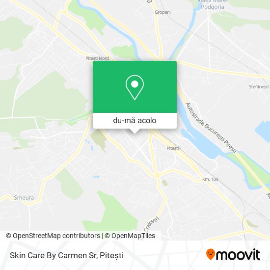 Hartă Skin Care By Carmen Sr