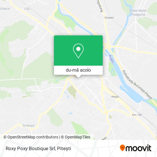 Hartă Roxy Poxy Boutique Srl