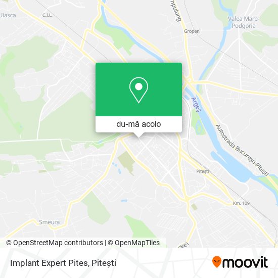 Hartă Implant Expert Pites